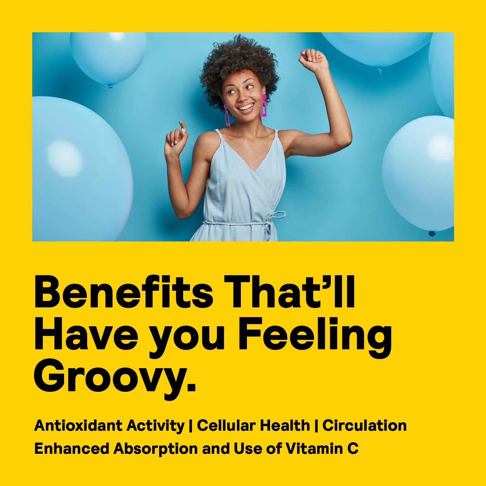 Nature's Life Lemon Bioflavonoids capsules ready for daily use.