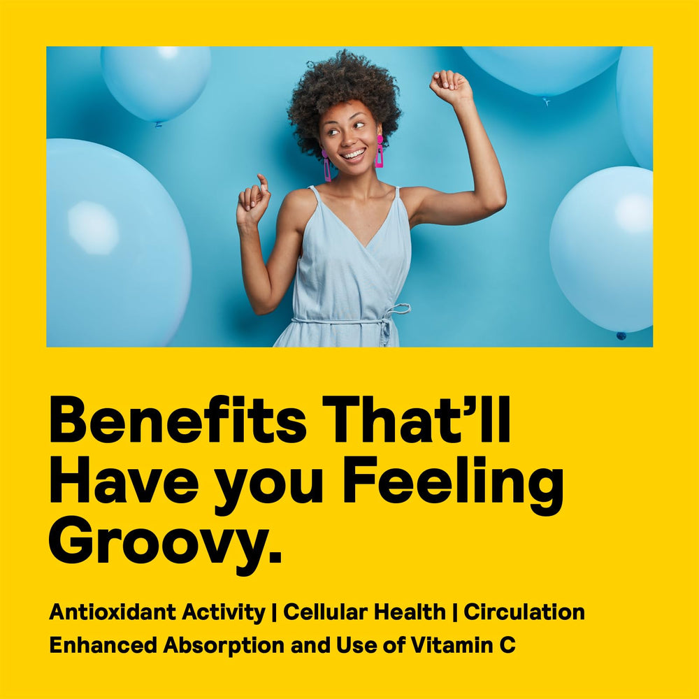 Nature's Life Lemon Bioflavonoids capsules ready for daily use.