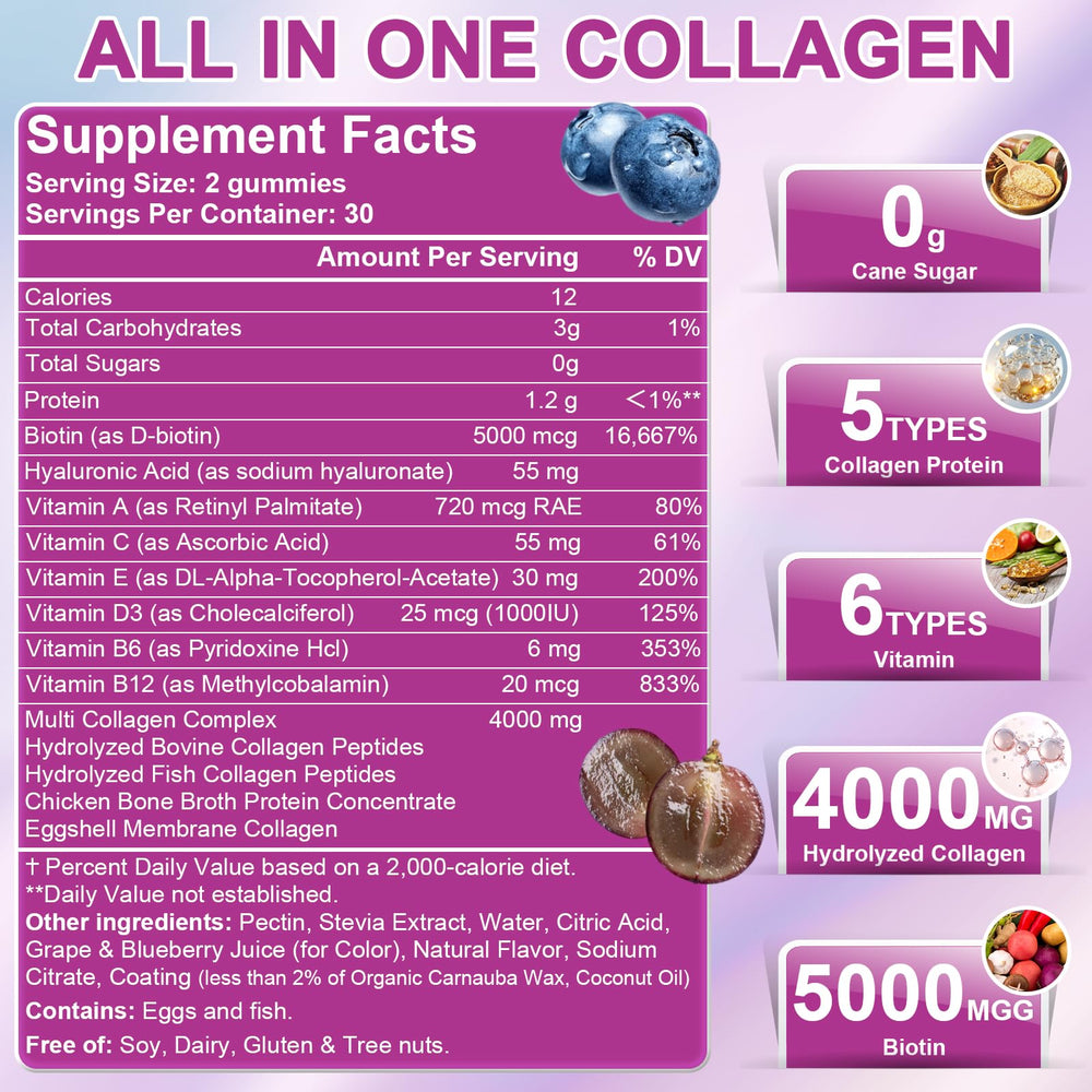 Nature's live 2-pack box; convenient daily collagen solution.