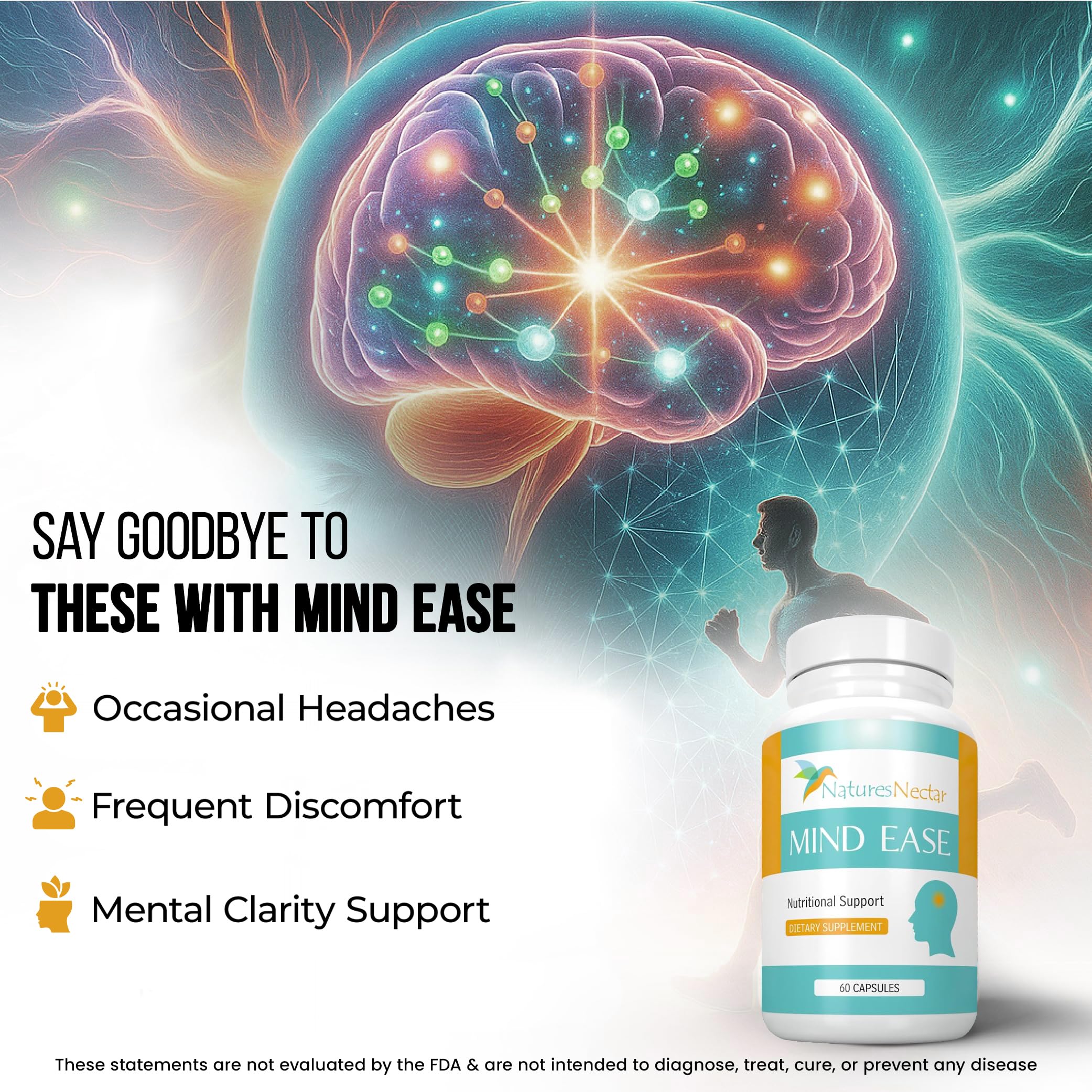 Nature's Nectar 400mg riboflavin capsule detail suggests high-potency vitamin B2 benefits