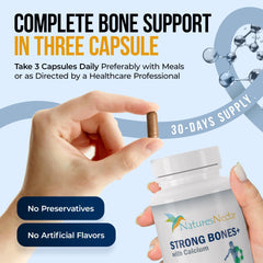 Nature's Nectar max absorption formula bottle highlighting the potent blend