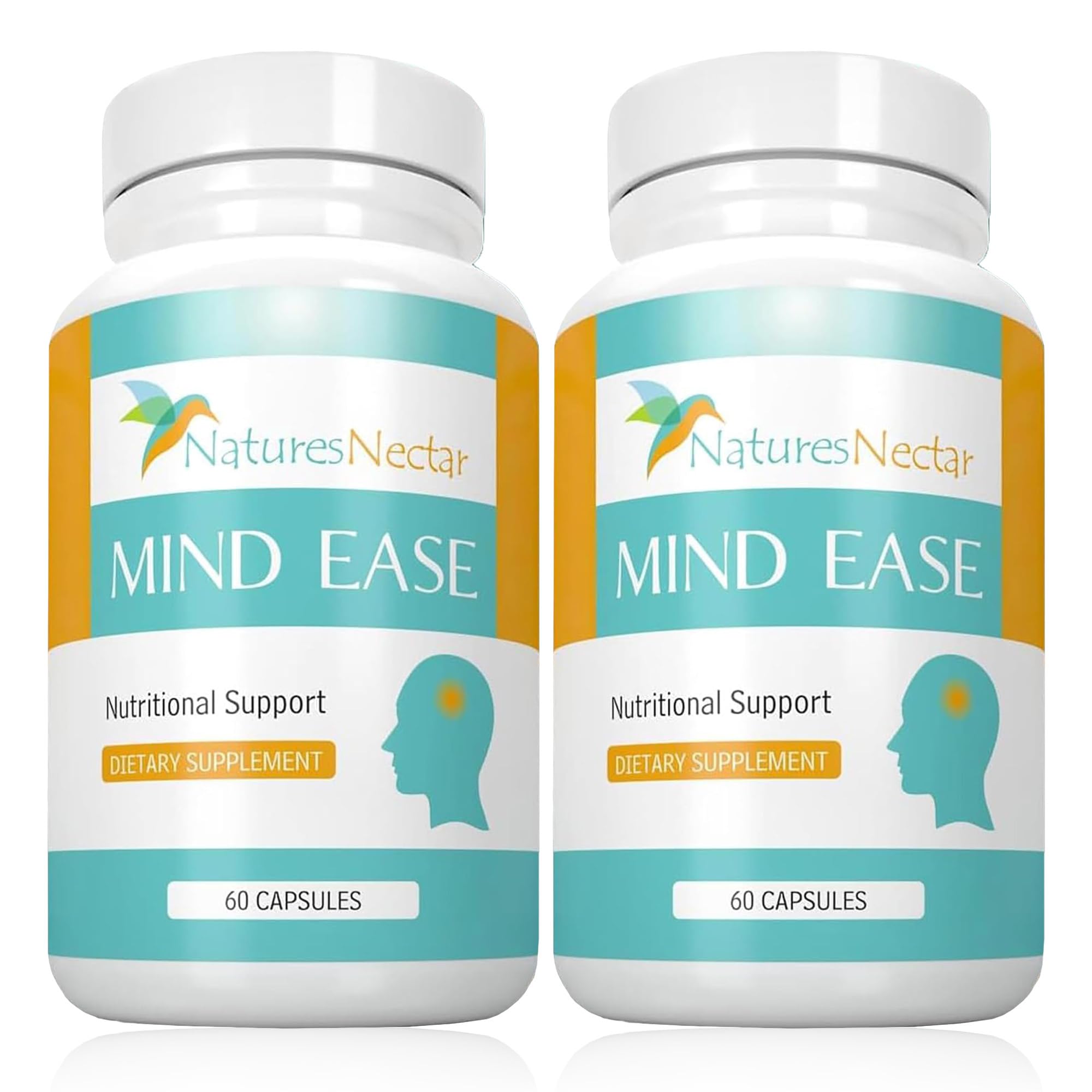 Nature's Nectar Migraine Prevention bottle front for daily migraine support