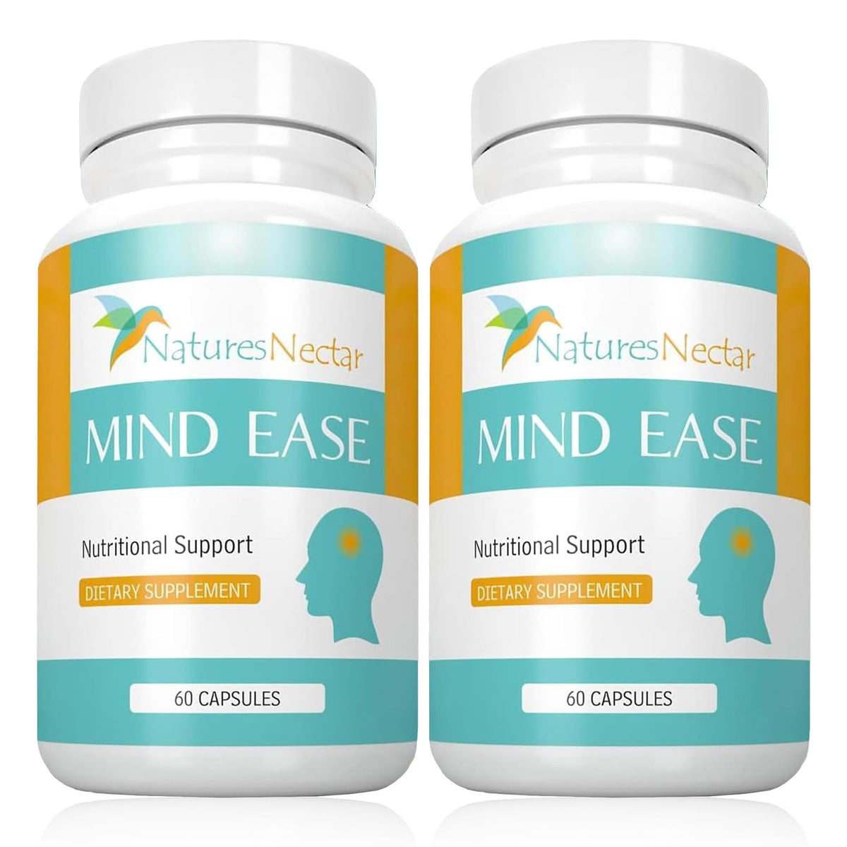 Nature's Nectar Migraine Prevention bottle front for daily migraine support