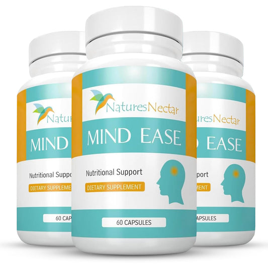 Nature's Nectar Migraine Prevention Bottle showing PA-free butterbur formula for potential migraine support