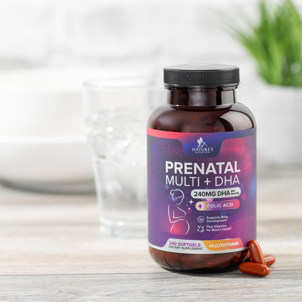 Nature's Nutrition pill organizer next to bottle for daily dosing