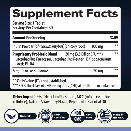 BrainSync bottle front displaying probiotic supplement for gut-brain balance