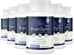 Nature’s NutriWave BrainSync tablet dissolving to support daily wellness