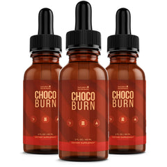 Nature’s NutriWave Choco Burn bottle close-up for convenient daily use.