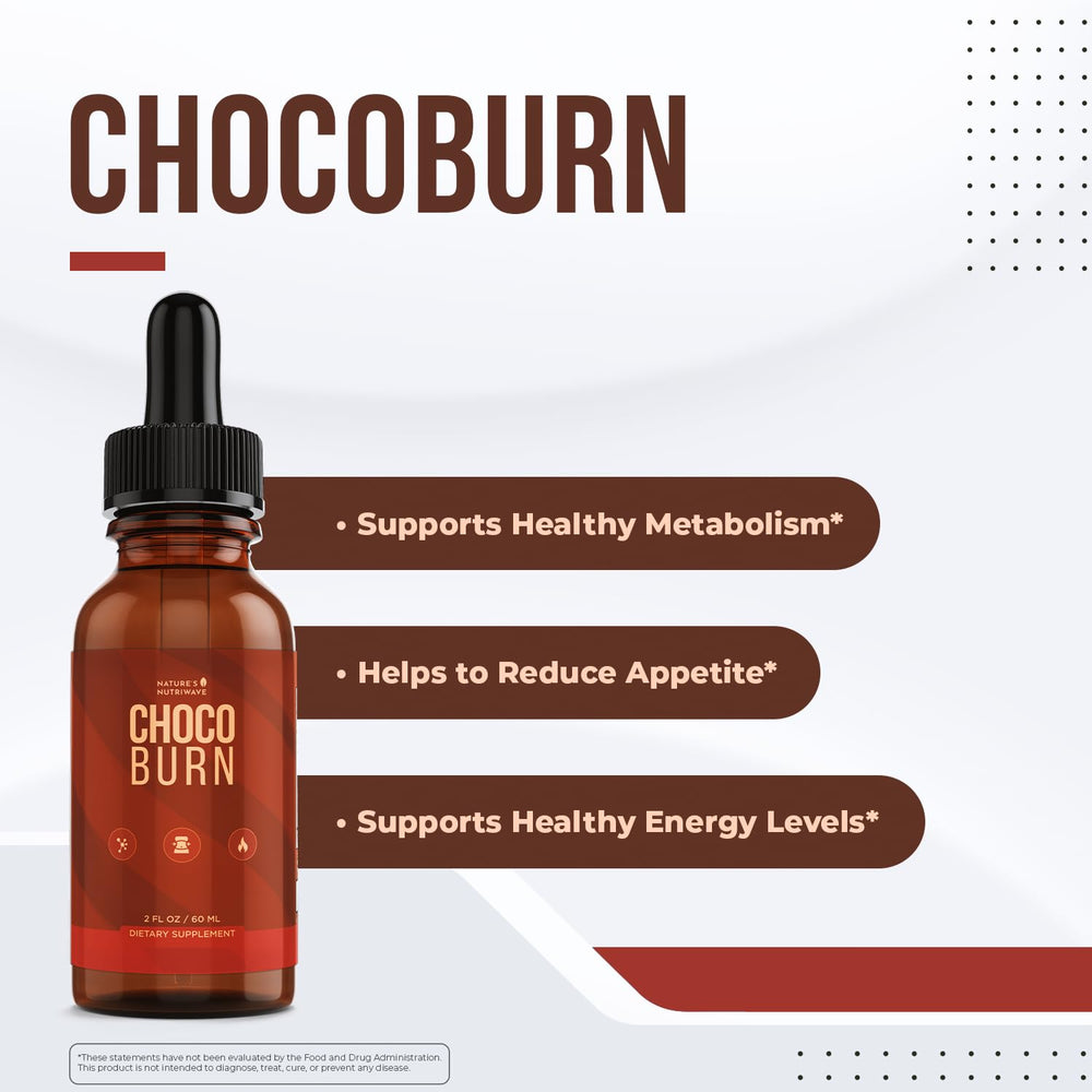 Nature’s NutriWave Choco Burn label close-up highlighting non-GMO formula.
