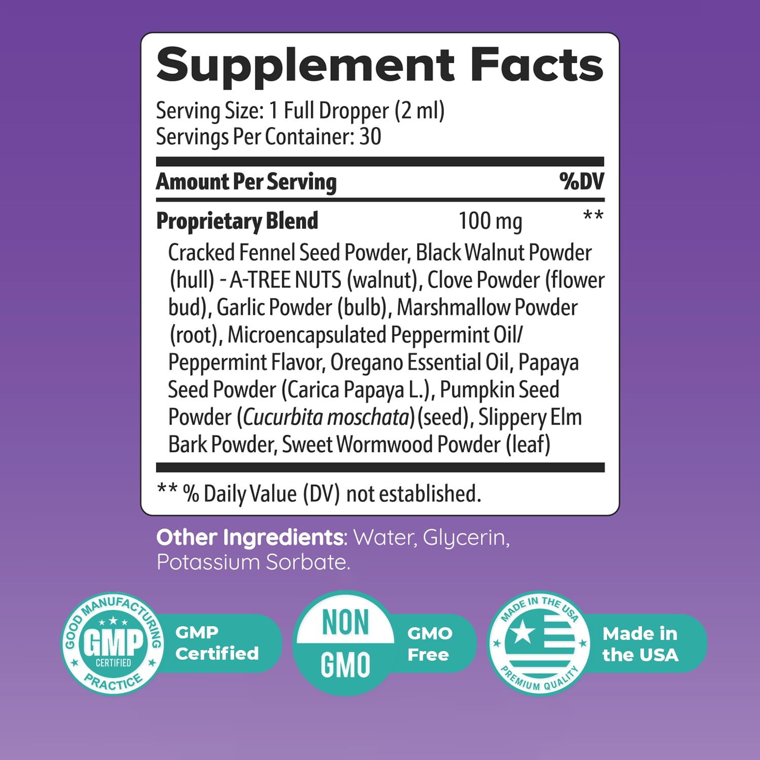Nature's NutriWave Cleanest Body ingredients highlight fennel and marshmallow in a plant-based blend for daily wellness.