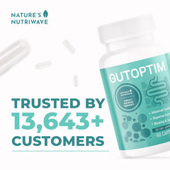 Nature’s NutriWave daily digestive routine with GutOptim capsules