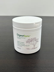 DigestSync powder dissolves quickly in water for flavorless mixing.