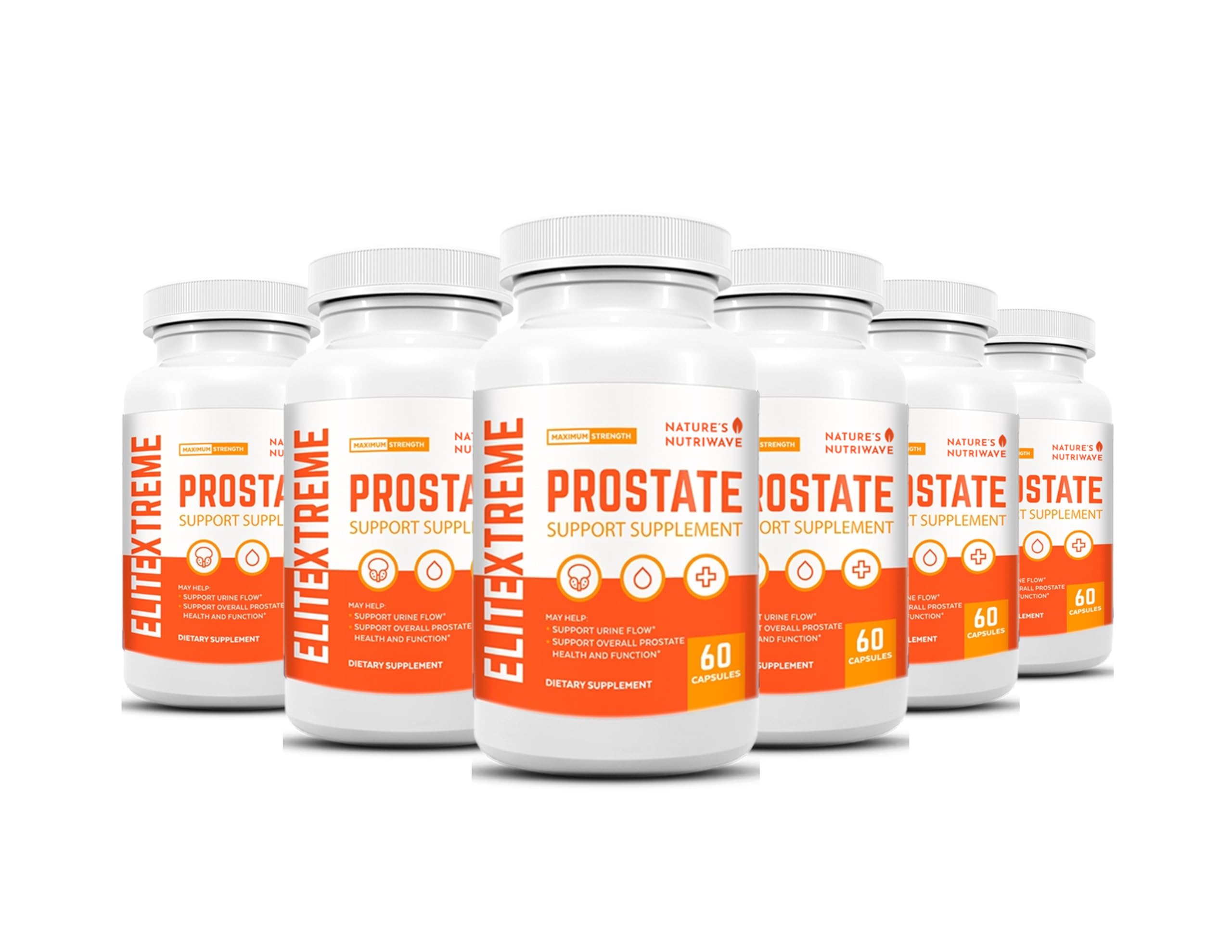 Nature's NutriWave EliteXtreme bottle shows a natural wellness formula