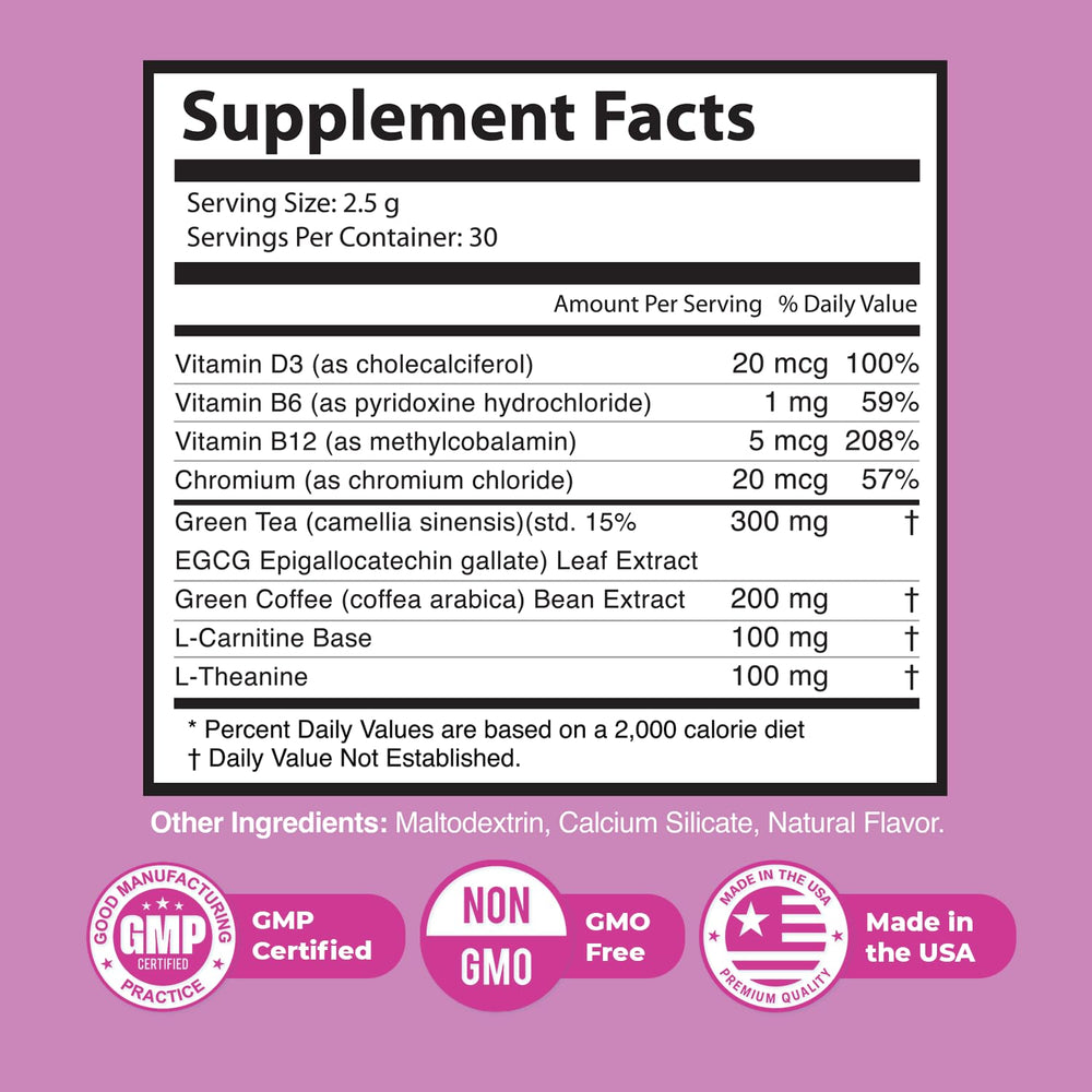 Nature’s NutriWave Gelatin Burn serving scoop helps accurate daily dosing for consistency