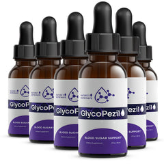 Nature’s NutriWave GlycoPezil bottle with dropper for easy daily dosing