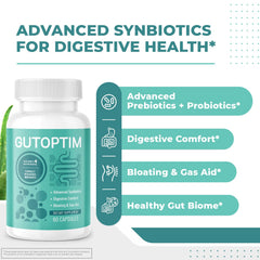 Nature’s NutriWave GutOptim capsules close-up for convenient daily use