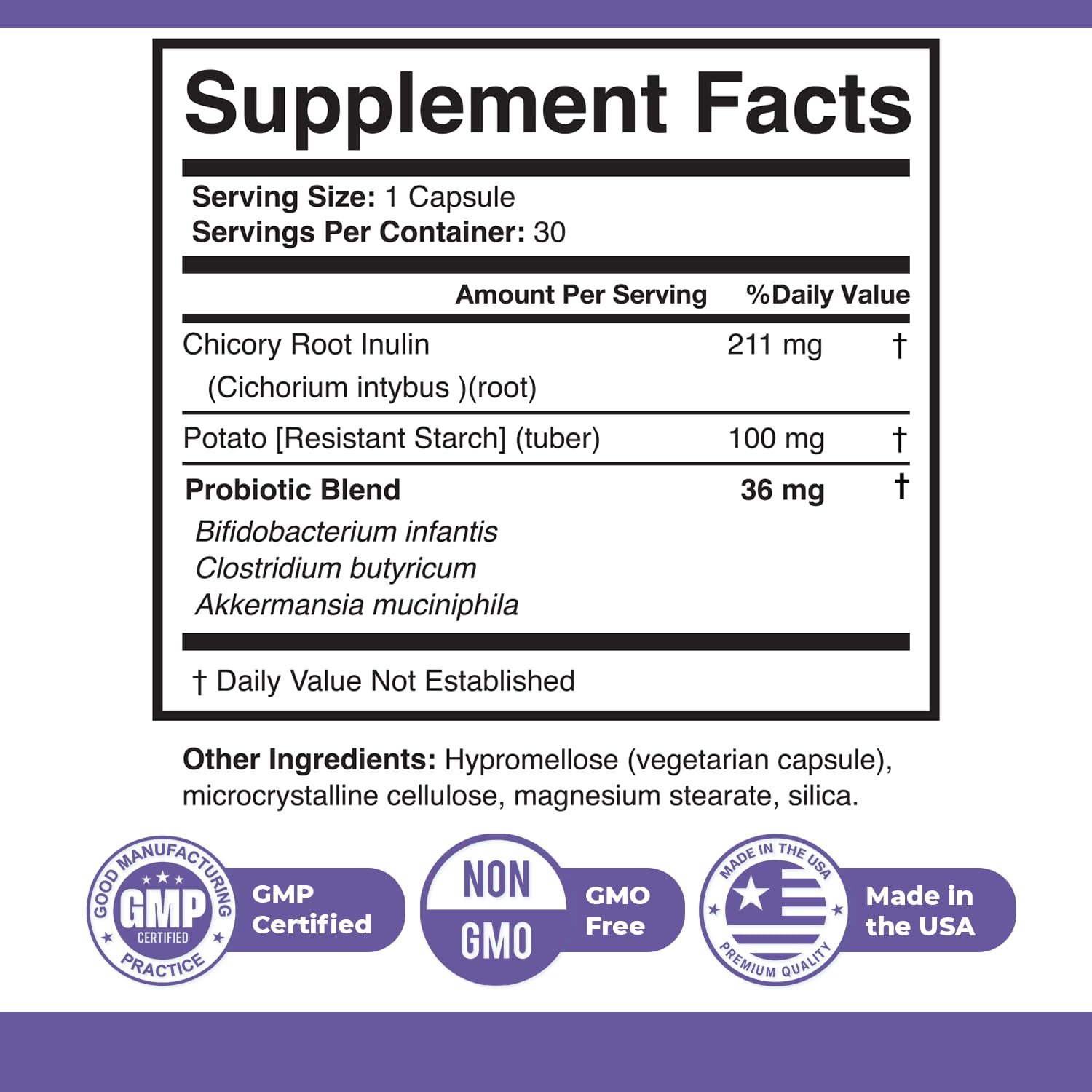 Close-up of LipoTide capsules highlighting easy one-per-day dosing.