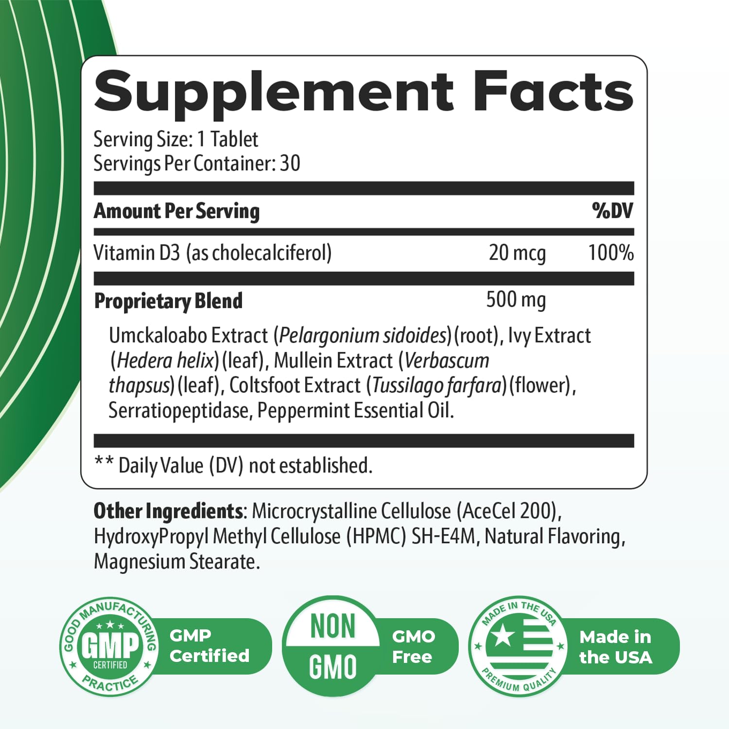 Nature’s NutriWave LungExpand Pro bottle on a shelf promoting simple daily wellness.