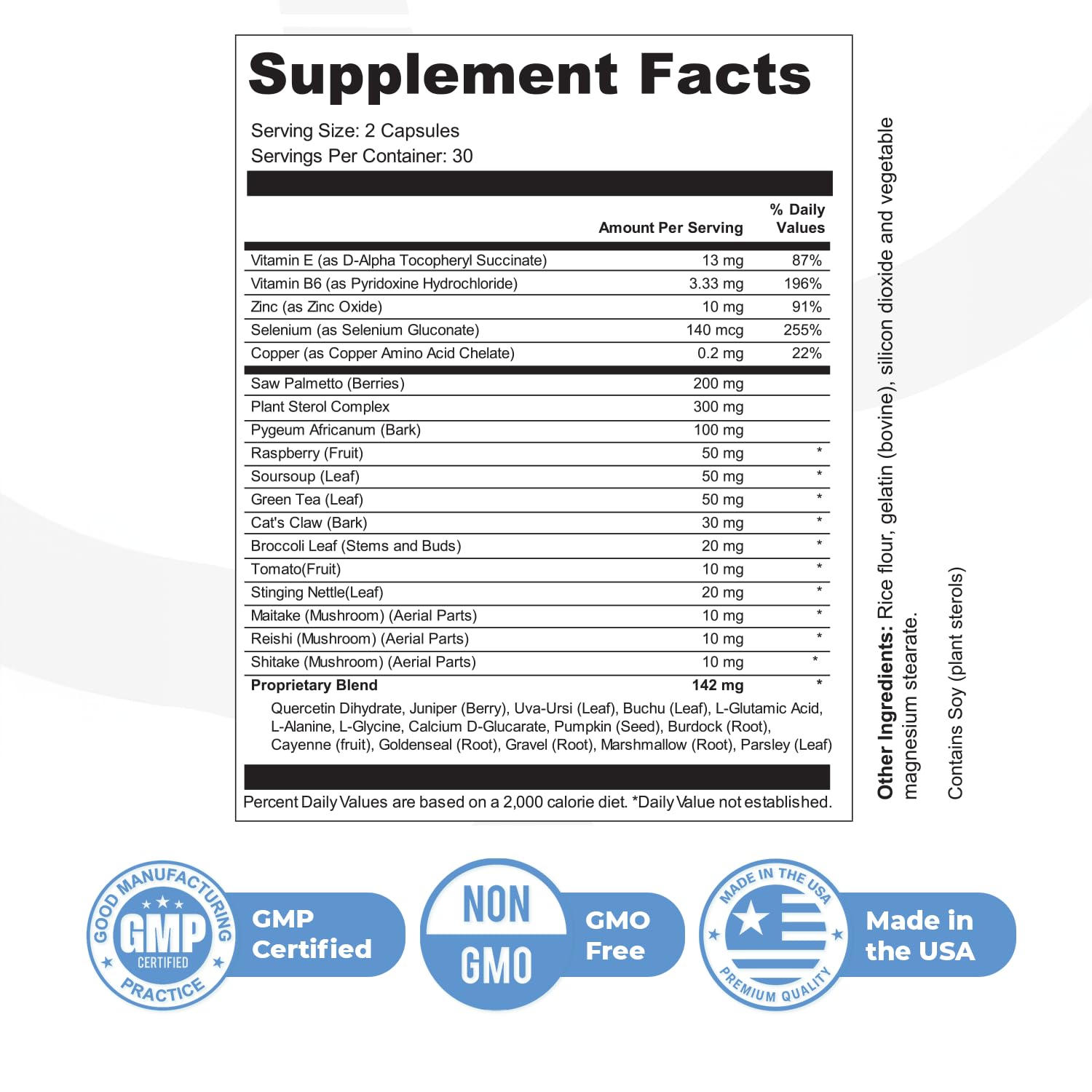 Nature’s NutriWave Men Balance Pro pack on shelf showcasing GMP-certified USA-made quality