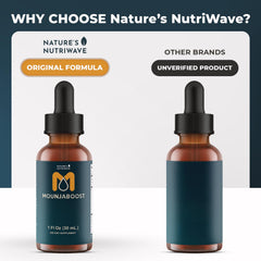 Nature's NutriWave Mounjaboost made in USA in GMP-certified facility.