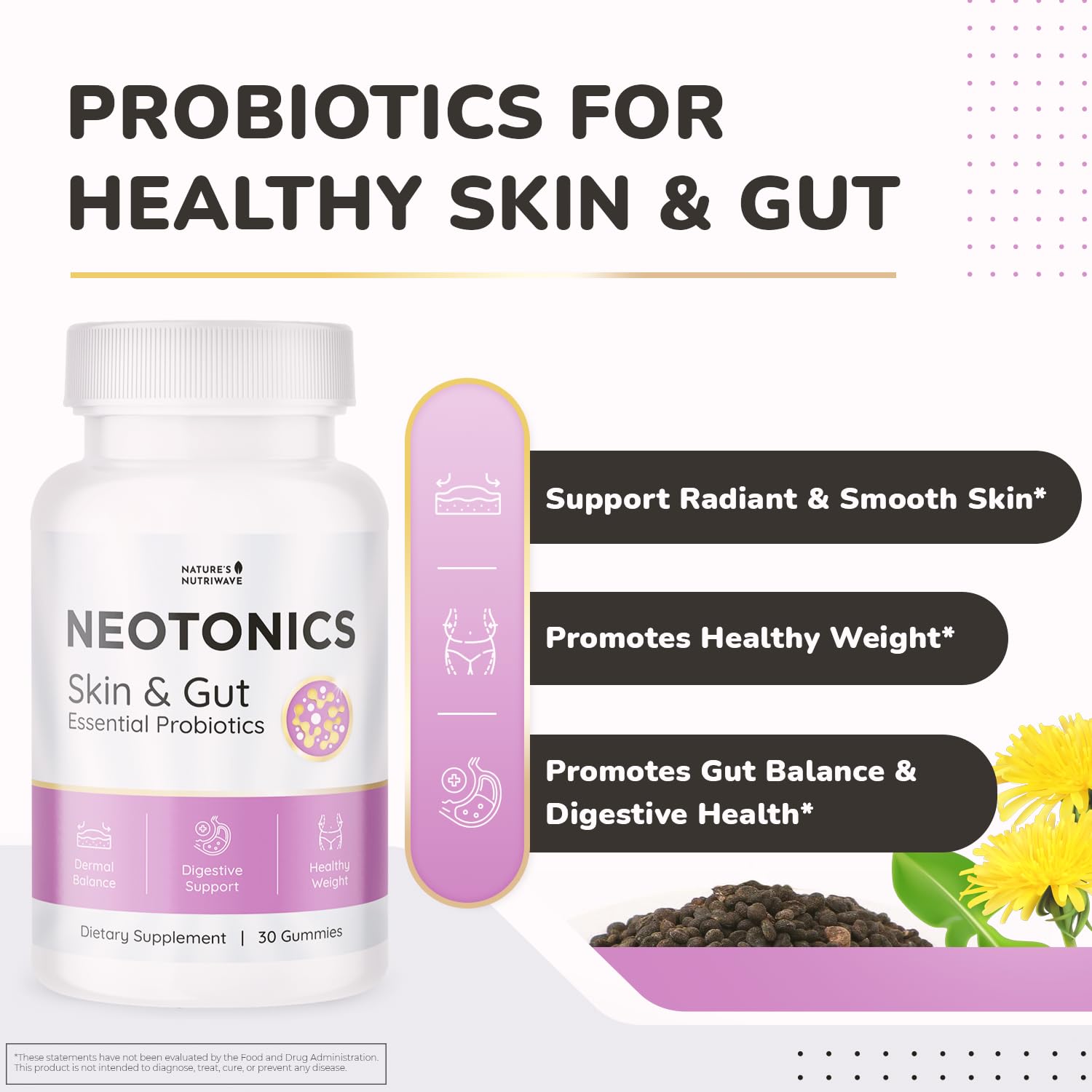 Nature’s NutriWave Neotonics apple gummies closeup highlighting flavor and daily use