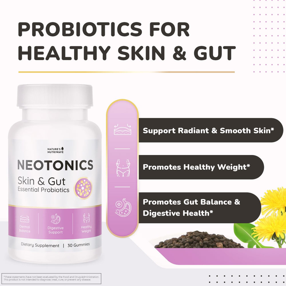 Nature’s NutriWave Neotonics apple gummies closeup highlighting flavor and daily use