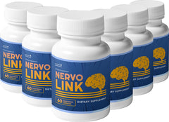 Nature’s NutriWave Nervolink bottle front view for daily energy support.