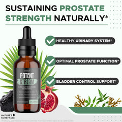 PotentStream Drops dropper focused on easy daily use in beverages.