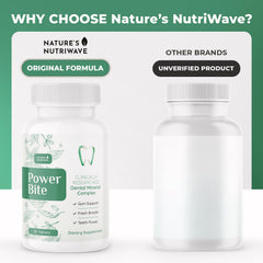Nature's NutriWave Power Bite made in USA GMP-certified facility.