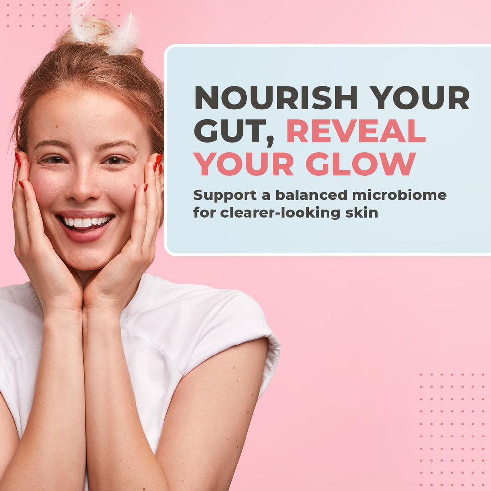 Nature's NutriWave PrimeBiome daily-use gummies in a serving setup.