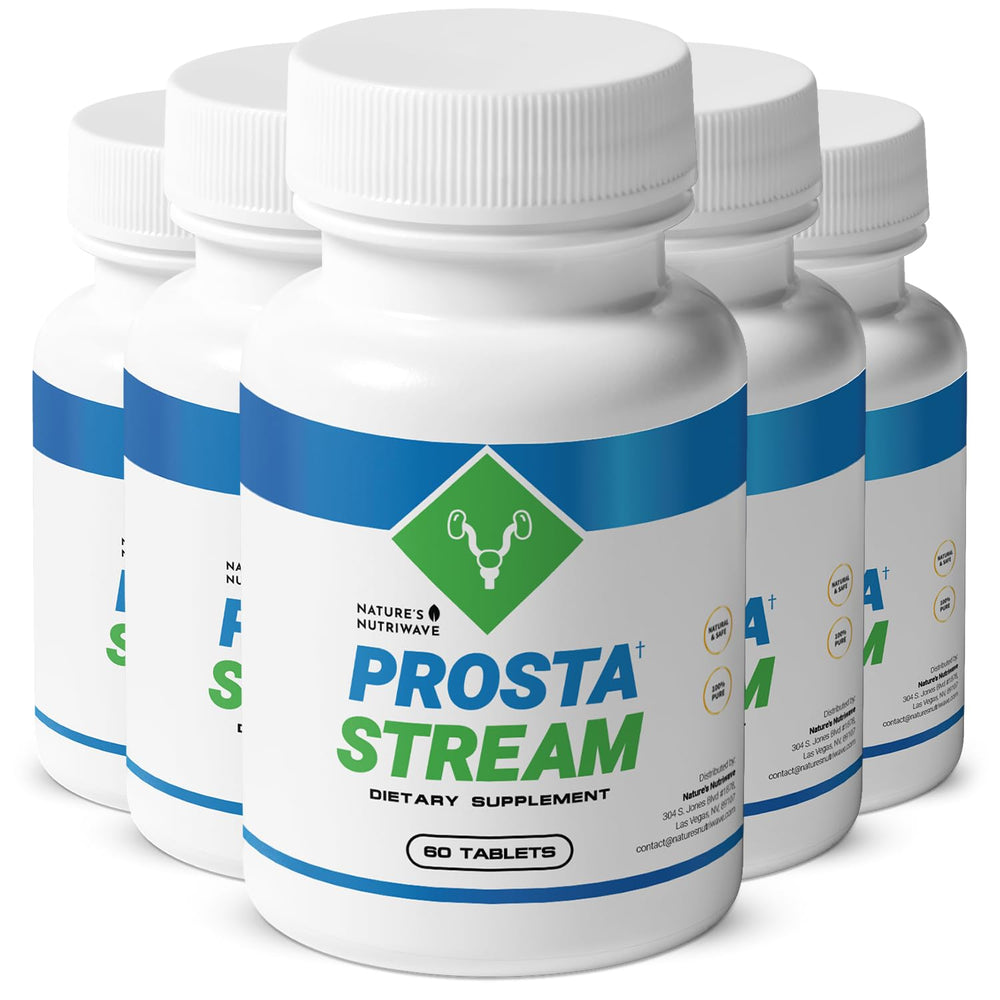 Nature’s NutriWave ProstaStream bottle for daily plant-based use