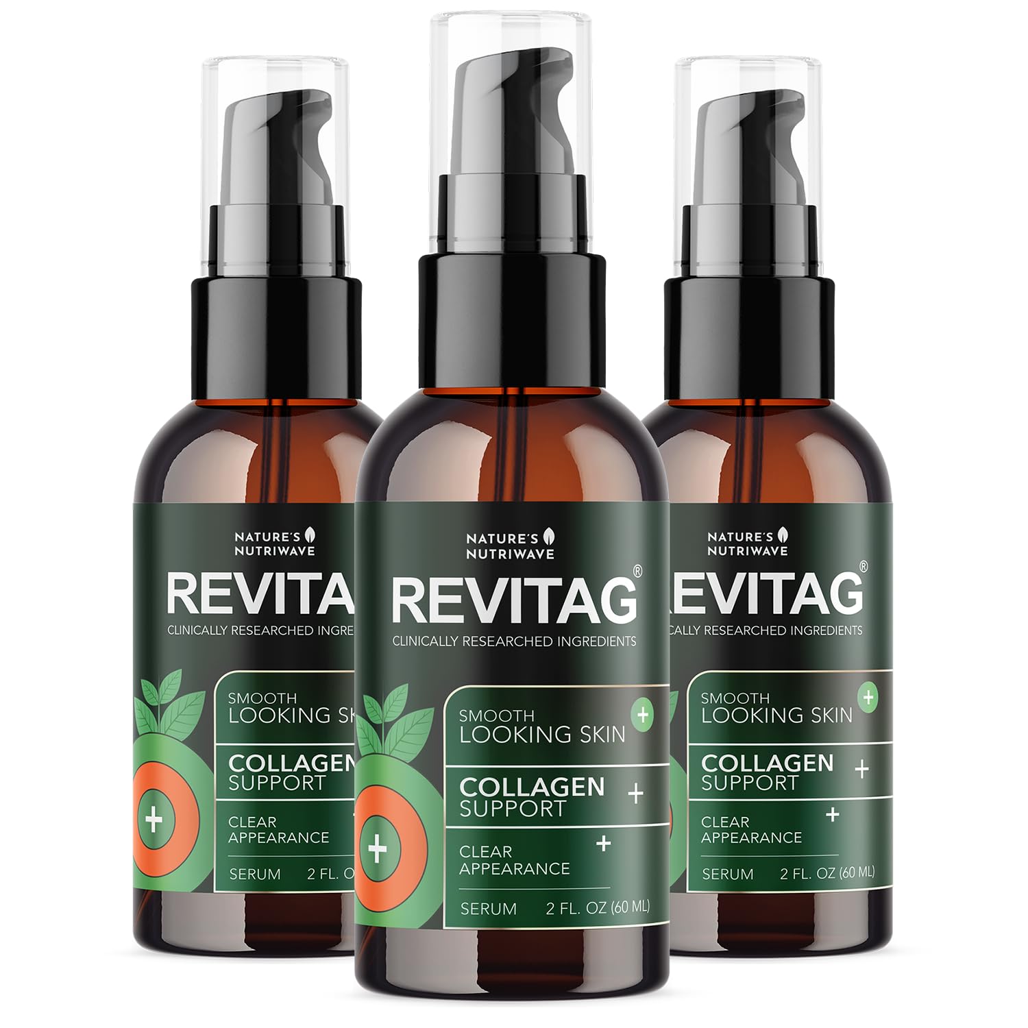 Nature’s NutriWave ReviTag Skin Serum – Natural, Non-GMO Formula for S ...