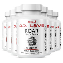 Nature’s NutriWave ROAR bottle front for daily focus support.