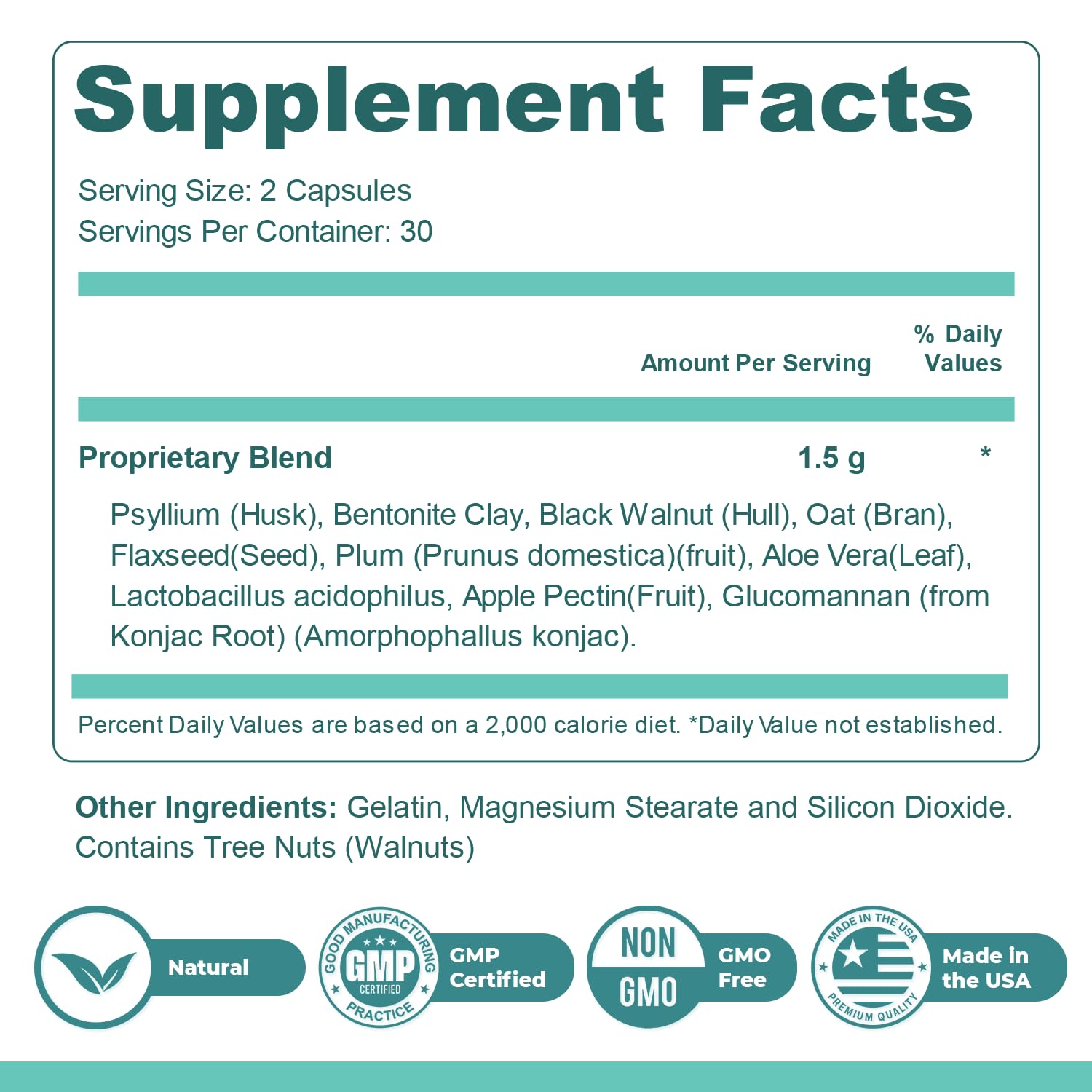 Nature’s NutriWave synbiotic blend ingredients close-up for gut health