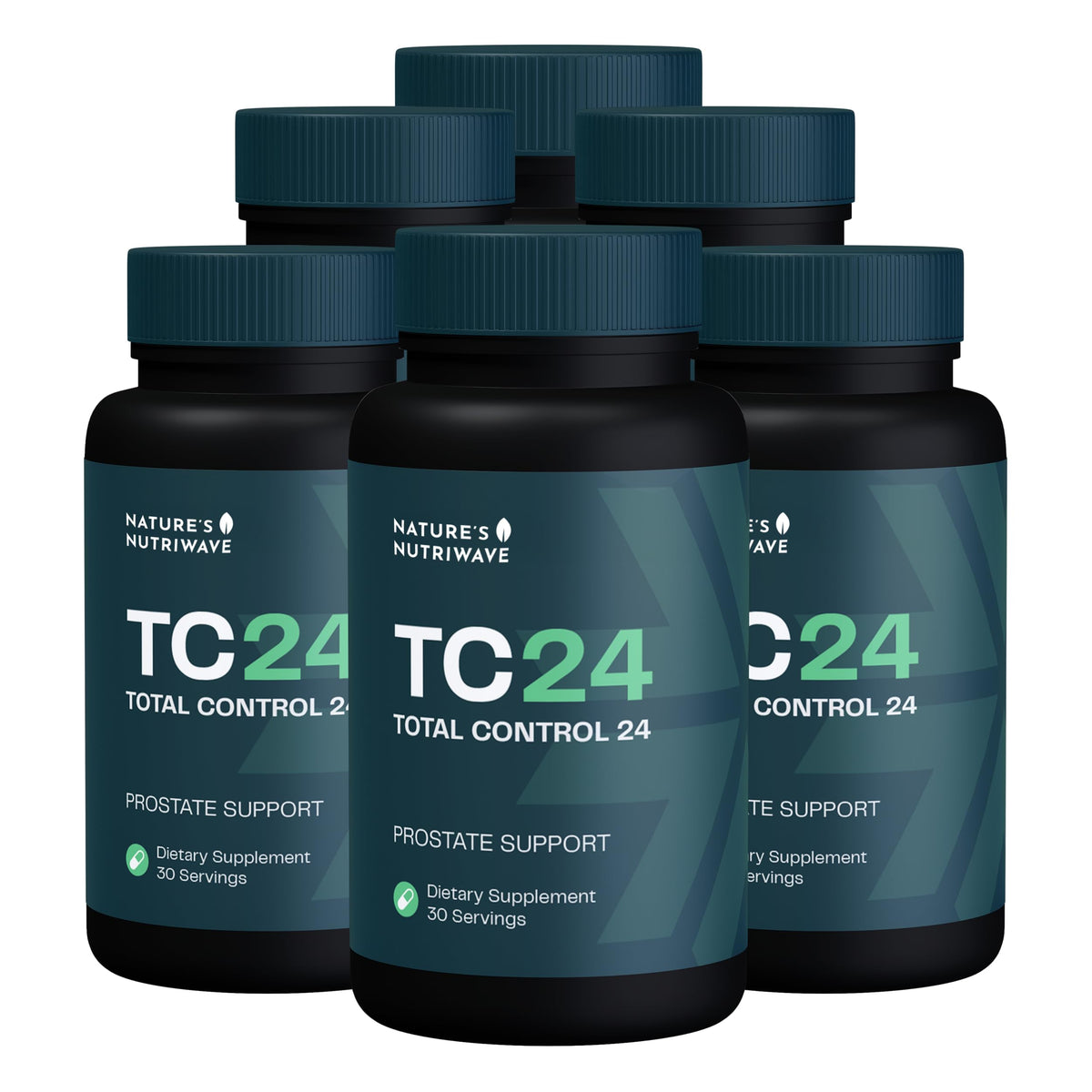 Nature's NutriWave TC24 bottle pour for an easy daily wellness routine.