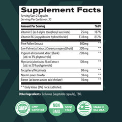 TC24 ingredients blend featuring jaboticaba and boron for daily balance.