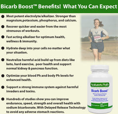 Nature's Path sodium bicarbonate packaging signals quality and safety standards