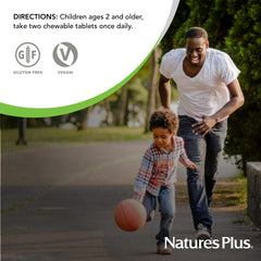 Nature's Plus Animal Parade daily routine helps kids stay engaged with vitamins.