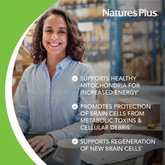 Nature's Plus Brainceutix PQQ label emphasizes eco packaging.