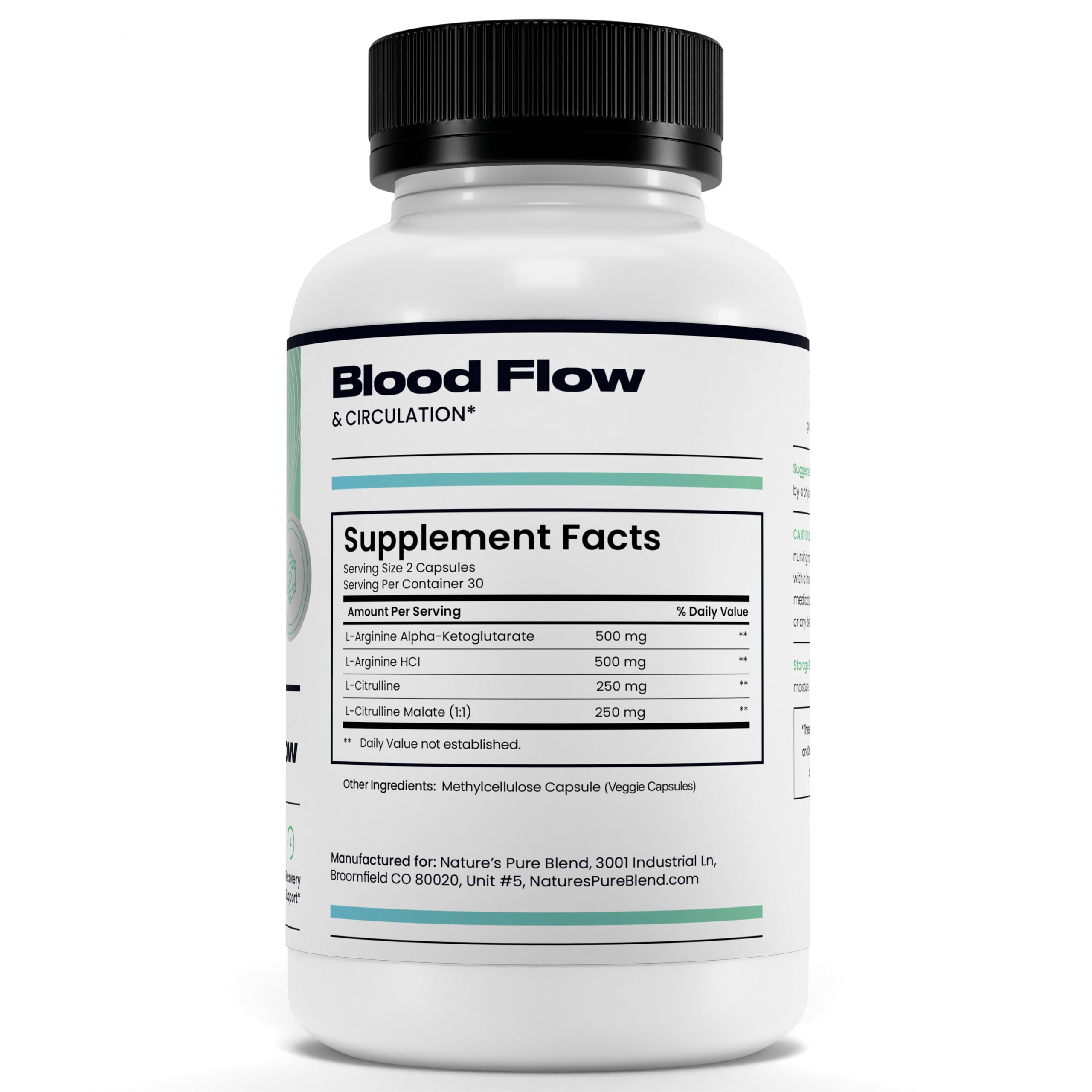 Morning routine with Nature's Pure Blend Nitric Oxide for Men energy support