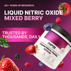 Nature's Pure Blend powder close-up highlighting premium ingredients