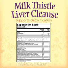 Close-up of the 18 botanical blend ingredients highlighting holistic liver care formula.