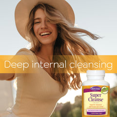 Nature's Secret Super Cleanse packaging front conveying quality