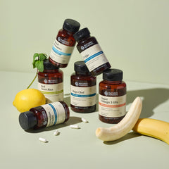 Nature's Sunshine Blood Pressurex bottle being poured for convenient daily intake.