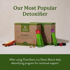 Nature's Sunshine CleanStart tea cup for a calming daily ritual