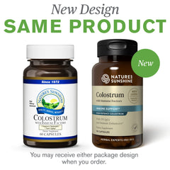 Nature's Sunshine Colostrum immune factors icon illustrates immune support
