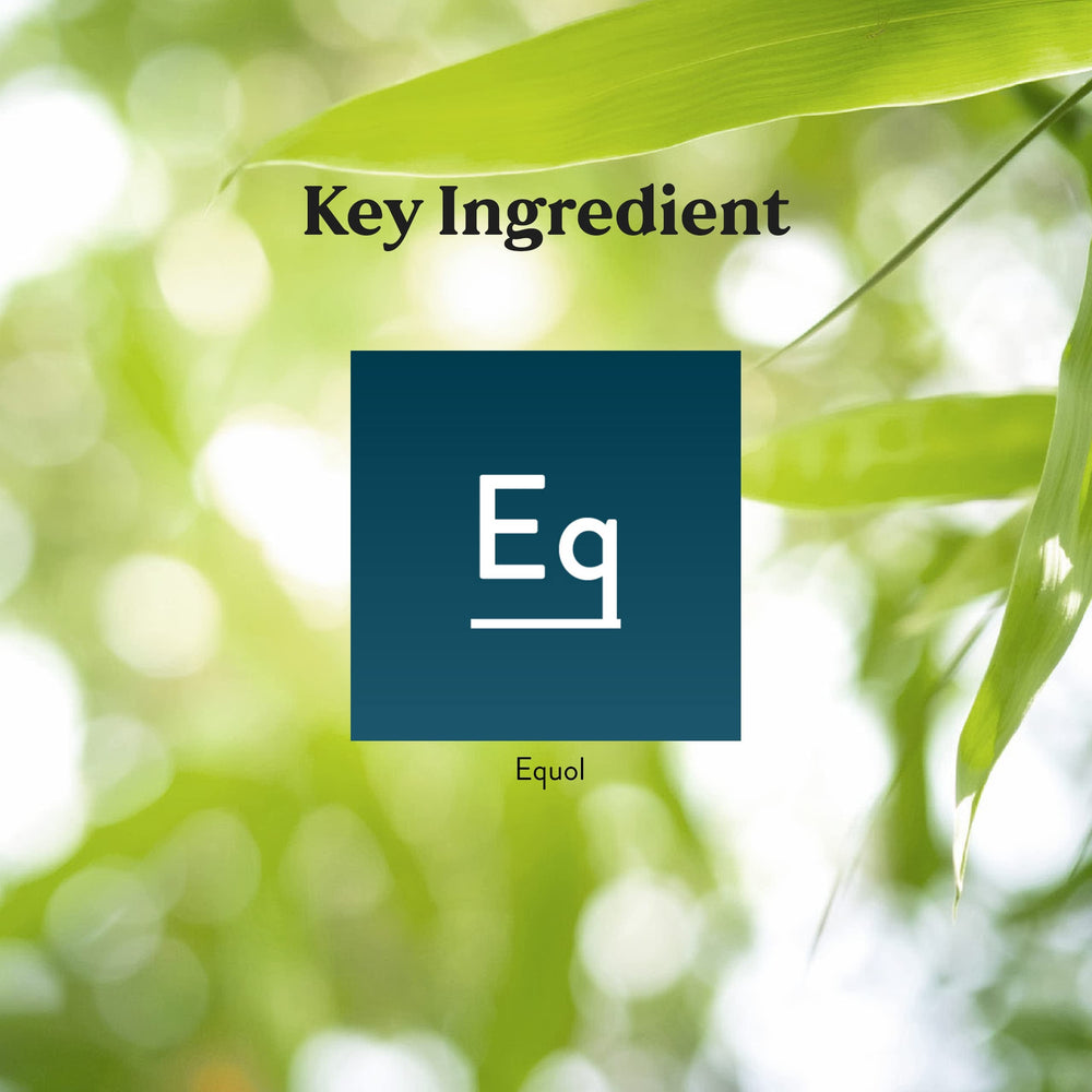 Calendar-style setup showing twice-daily dosing with Equolibrium bottle
