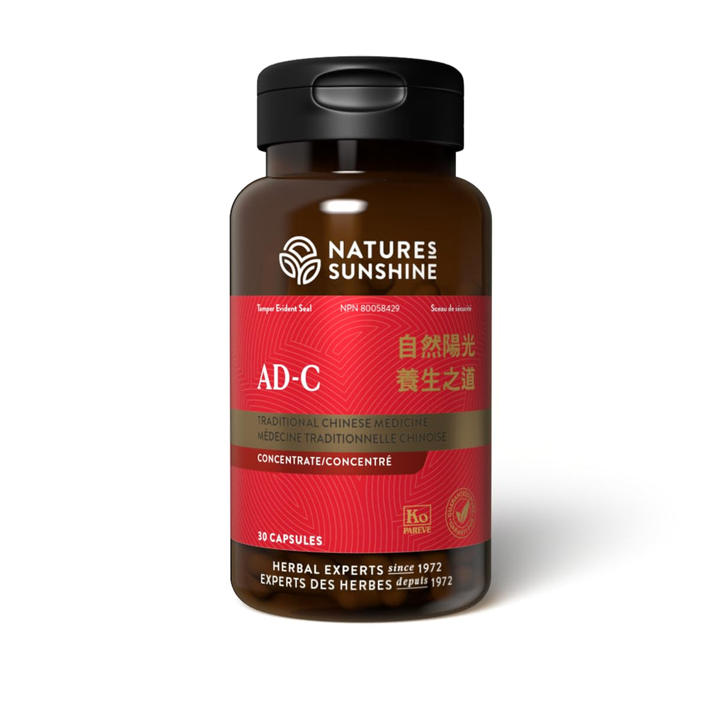 Nature's Sunshine Mood Elevator TCM concentrate bottle supports daily mood balance.