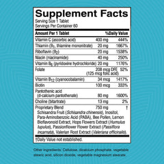 Nature's Sunshine Nutri-Calm tablets closeup, highlighting easy-to-take daily tablets.