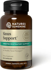Nature's Sunshine Sinus Support EF bottle-front image for nasal comfort support.